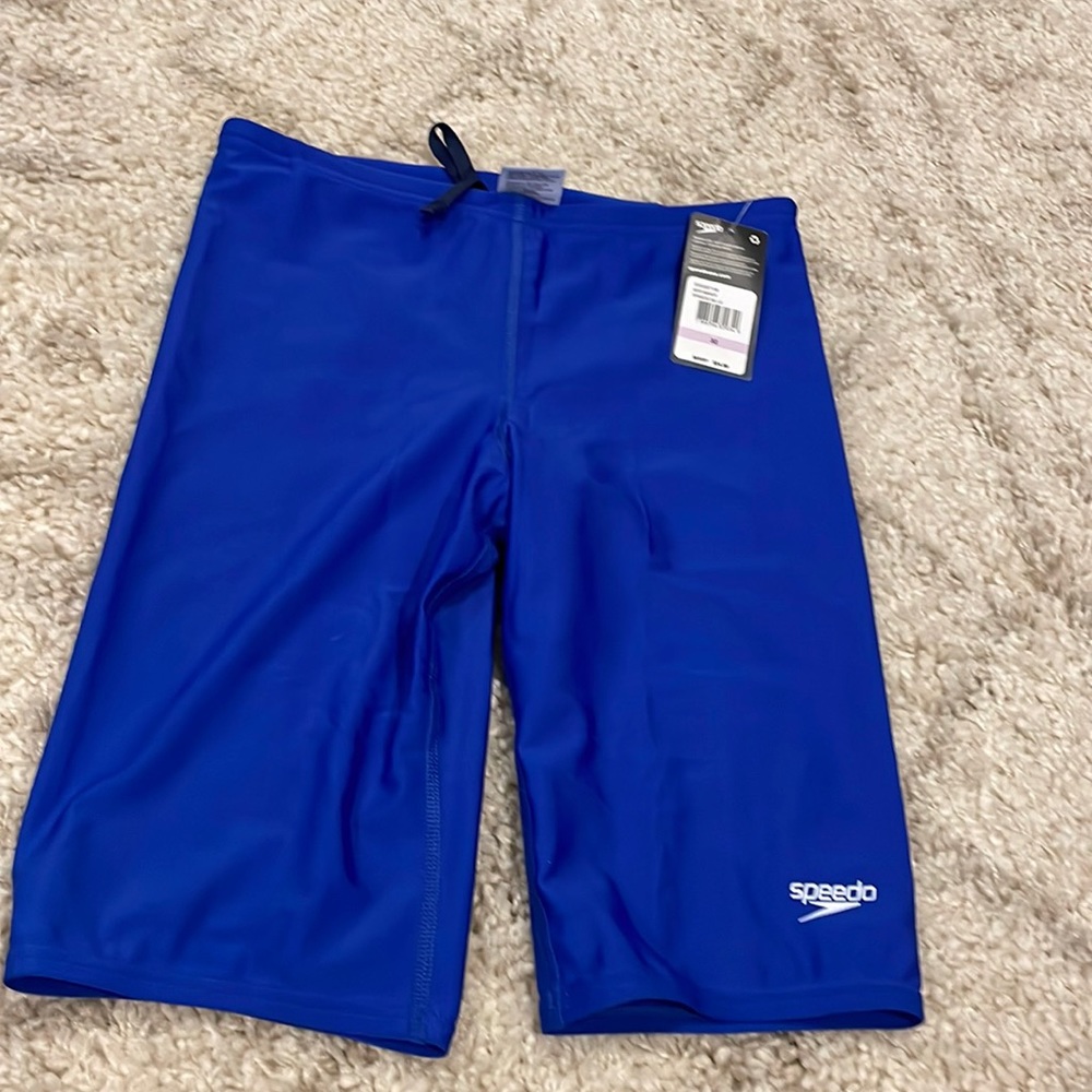 NWT SPEEDO PRO LT SWIM TRUNKS